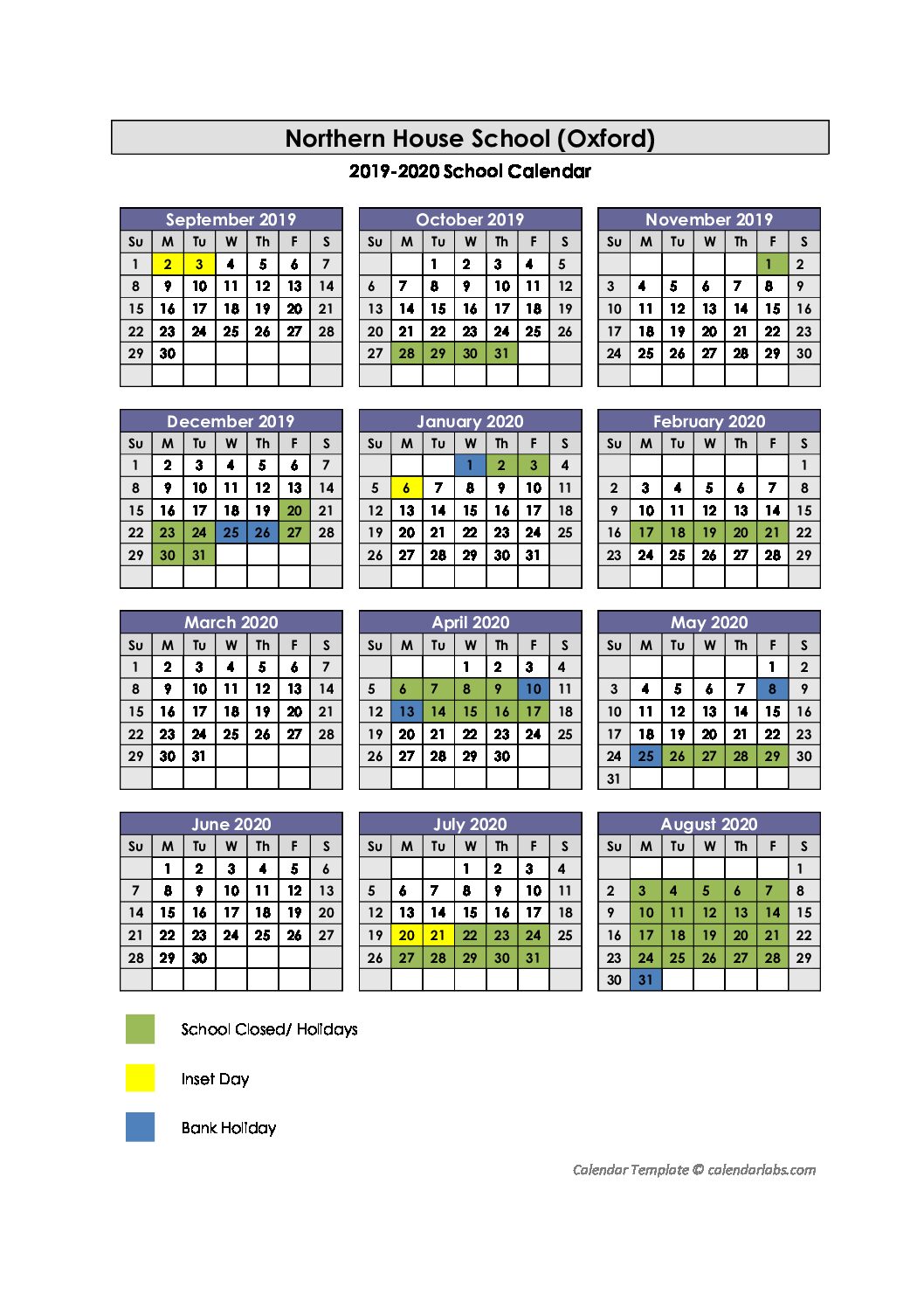 2db51e7f-school-calendar-2019-2020 - Northern House