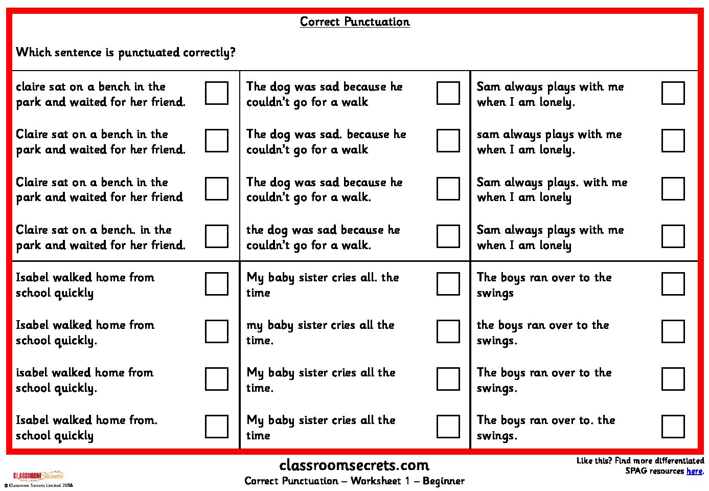 which-sentence-is-correct-bardwell-school