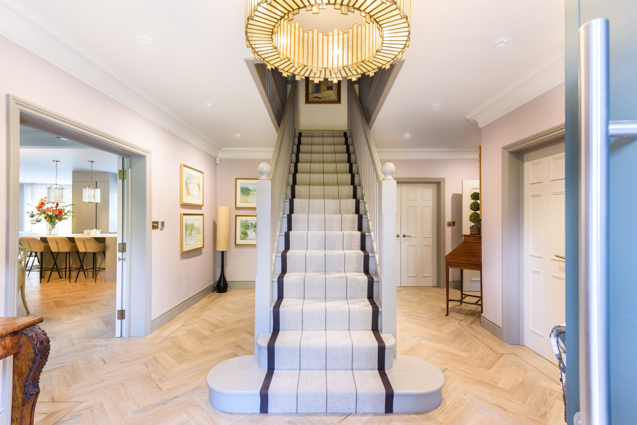 Hallway transformation with clever storage.